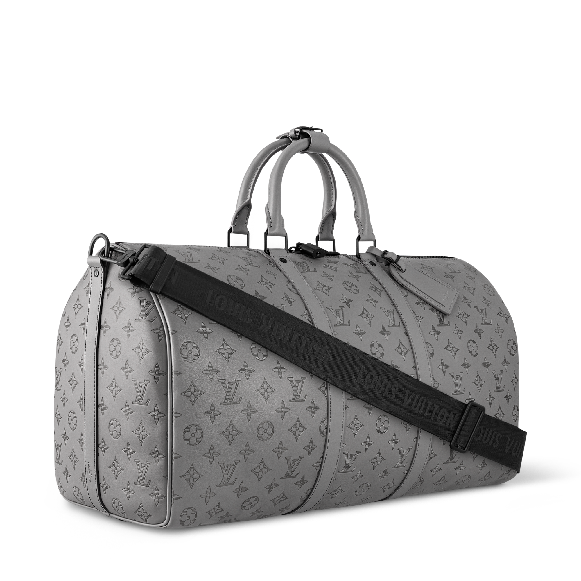 Keepall Bandoulière 50 Monogram Shadow - Bolsas Masculinas | LOUIS